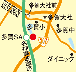 CoCo壱番屋多賀MAP